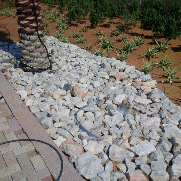 Landscaping site